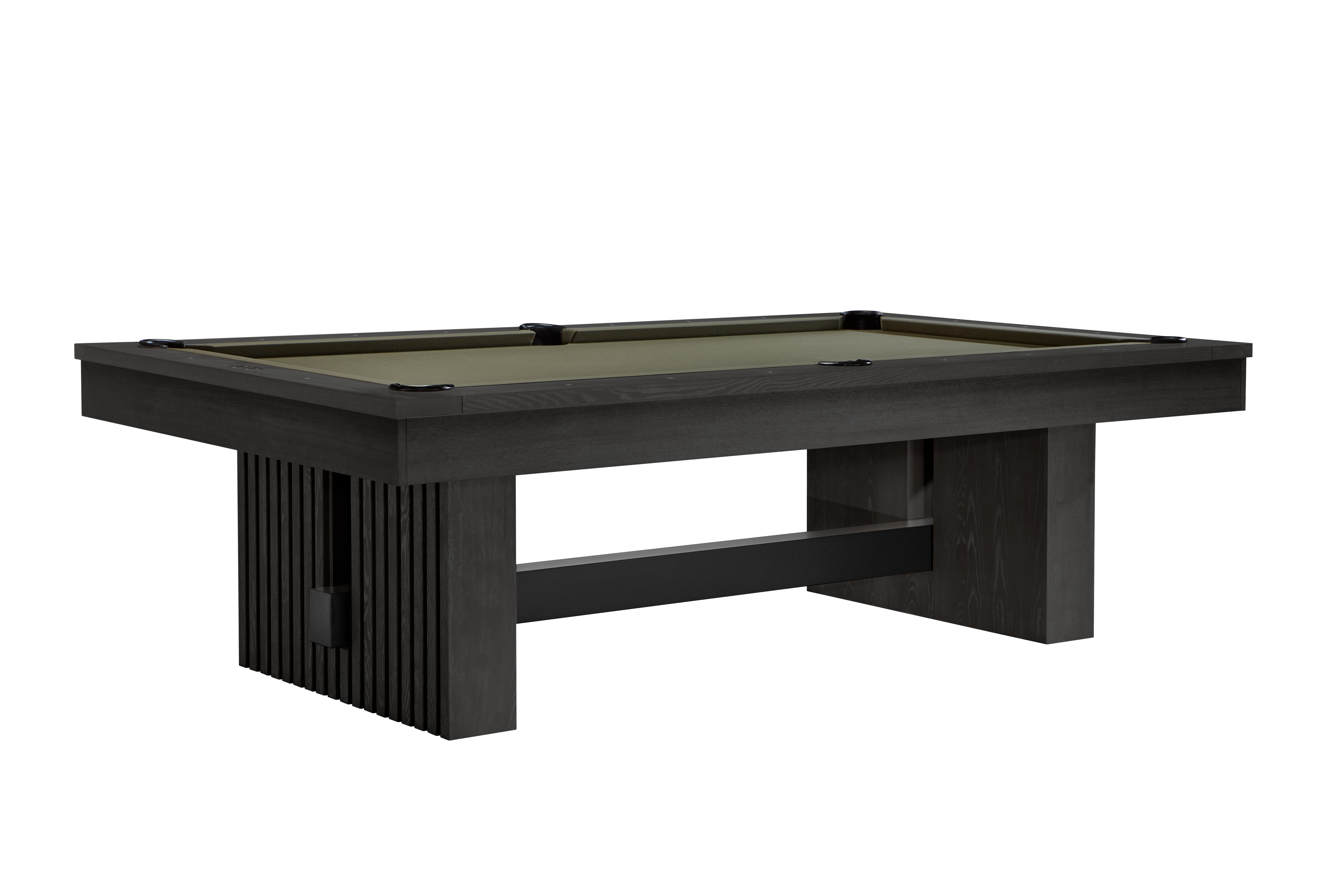 Vancouver 8' Pool Table - Black Ash