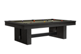 American Heritage Vancouver 8' Pool Table — Natural Ash & Black Ash finish