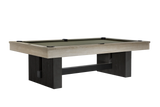 American Heritage Vancouver 8' Pool Table — Natural Ash & Black Ash finish
